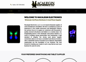 Macaleginelectronics.com thumbnail