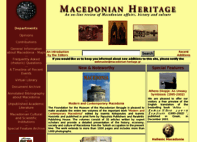 Macedonian-heritage.gr thumbnail