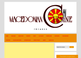 Macedoniancuisine.com thumbnail