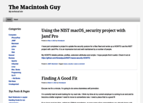 Macintoshguy.wordpress.com thumbnail