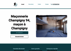 Maconnerie-champigny.fr thumbnail