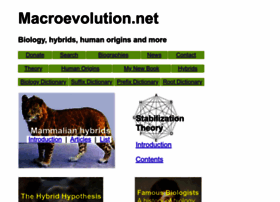 Macroevolution.net thumbnail