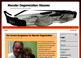 Maculardegenerationglasses.com thumbnail
