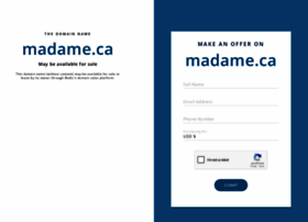 Madame.ca thumbnail