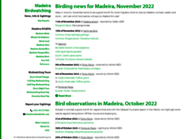 Madeirabirds.com thumbnail