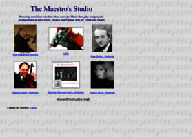 Maestrostudio.net thumbnail
