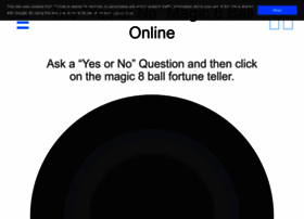 Magic8ballfortuneteller.com thumbnail