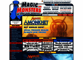 Magicandmonsters.crystalcommerce.com thumbnail