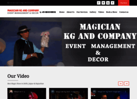 Magiciankgandevents.com thumbnail