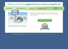 Magnetschmuck-shop-energetix.de thumbnail