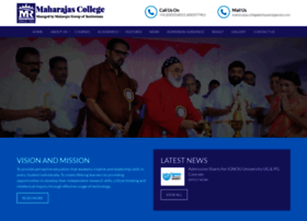 Maharajascollege.org thumbnail