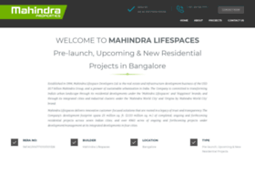 Mahindraprojects.co.in thumbnail