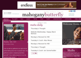 Mahoganybutterfly.com thumbnail
