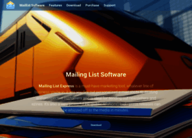Mail-list-software.com thumbnail