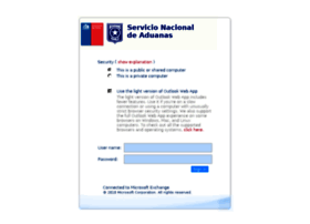 Mail.aduana.cl thumbnail Mail.aduana.cl thumbnail