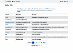 Mail.fsfeurope.org thumbnail