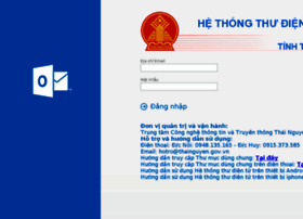 Mail.thainguyen.gov.vn thumbnail