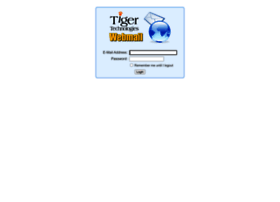 mail.tigertech.net at WI. Webmail - Login