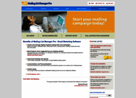 Mailing-manager.com thumbnail