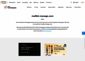 Maillist-manage.com thumbnail