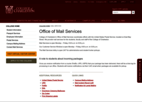 Mailservices.cofc.edu thumbnail