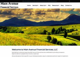 Mainavenuefinancial.com thumbnail
