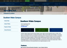 Maincampus.waketech.edu thumbnail