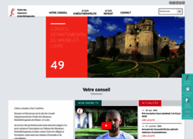Maineetloire.ordremk.fr thumbnail