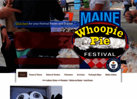 Mainewhoopiepiefestival.com thumbnail