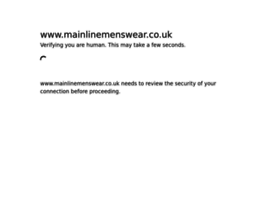 Mainlinemenswear.co.uk thumbnail