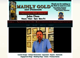 Mainlygoldanddiamonds.com thumbnail