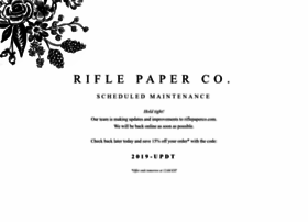 Maintenance.riflepaperco.com thumbnail Maintenance.riflepaperco.com thumbnail
