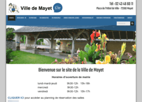 Mairie-mayet.fr thumbnail