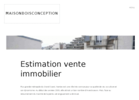 Maisonboisconception.fr thumbnail