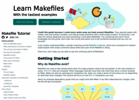 Makefiletutorial.com thumbnail
