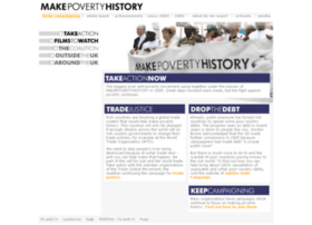 Makepovertyhistory.org thumbnail