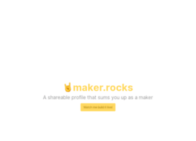 Maker.rocks thumbnail
