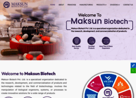 Maksunbiotech.com thumbnail