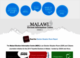 Malawivote2014.org thumbnail