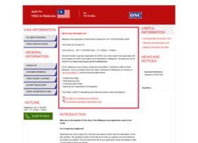 Malaysiatraveldocs Com At Wi Osc Malaysian Visa Information Sri Lanka Home Page