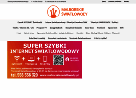 Malborskieswiatlowody.pl thumbnail