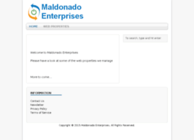Maldonadoenterprises.com thumbnail
