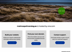 Malmospelmanslag.se thumbnail