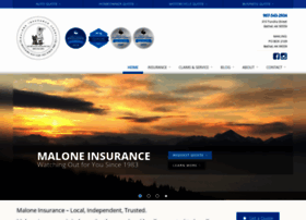 Malone-insurance.com thumbnail