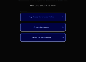 Malone-souliers.org thumbnail