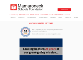 Mamaroneckschoolsfoundation.org thumbnail
