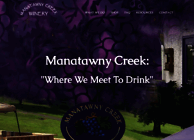 Manatawnycreekwinery.com thumbnail