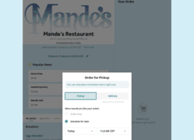 Mandesrestaurant.com thumbnail