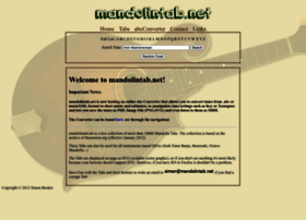 Mandolintab.net thumbnail Mandolintab.net thumbnail