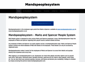 Mandspeoplesystem.net thumbnail